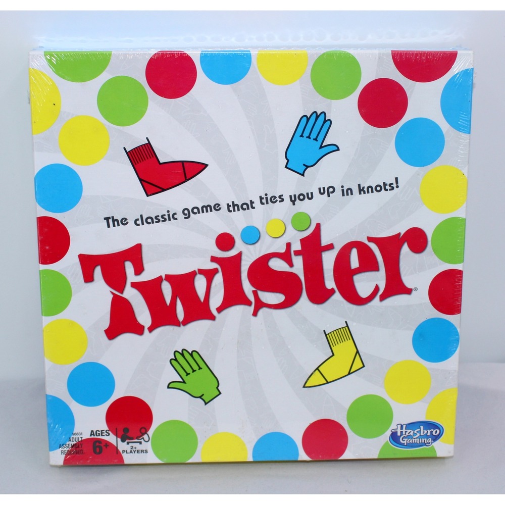 Hasbro Gaming Twister Classic Party Board Game 98831 Factory Sealed New